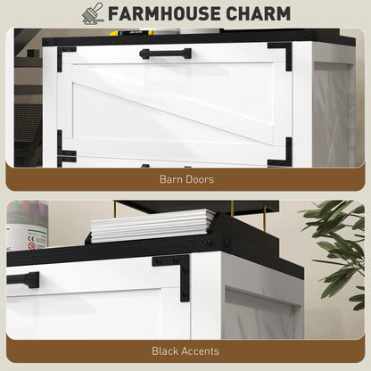 2 Drawer Filing Cabinet, Farmhouse Office Storage, Adjustable Hanging Bars, Letter, A4, Legal Size, White Office Cabinets & Cupboards at Gallery Canada