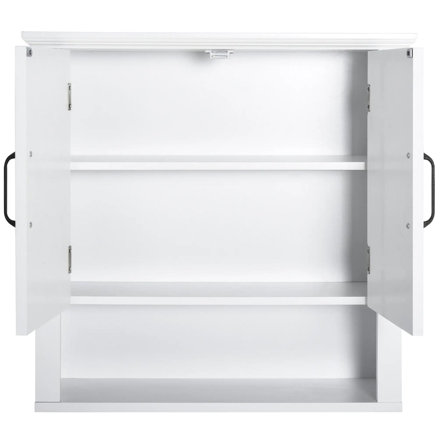 Wall Mount Bathroom Cabinet, 2 Doors, Adjustable Shelf, White Wall Mounted Cabinets at Gallery Canada