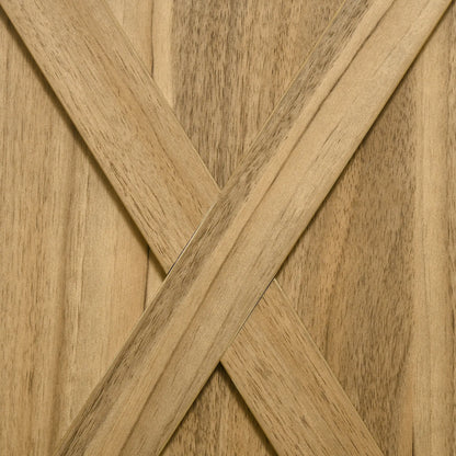 Farmhouse Sideboard, Buffet Cabinet with Barn Doors, Distressed Brown, Brown Bar Cabinets at Gallery Canada