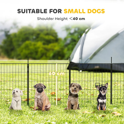 Heavy Duty Dog Playpen, 23.6" High, 8 Panels, Black Dog PlayPens at Gallery Canada