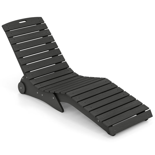 In-Pool Lounge Chair, Weighted Anti-Floating, 450 LBS, Dark Gray Outdoor Chaise Lounges Dark Gray at Gallery Canada