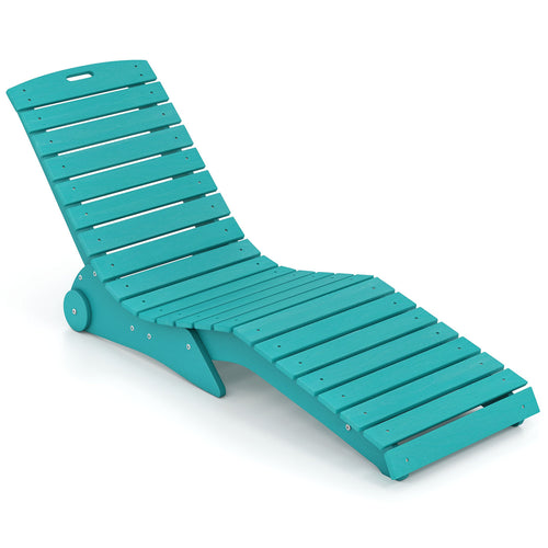 In-Pool Lounge Chair, Weighted Anti-Floating, 450 LBS, Turquoise