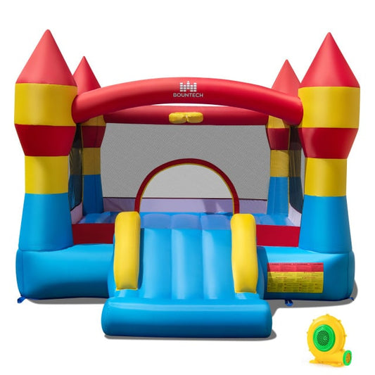 Inflatable Bouncy Castle With 550W Blower For Yard