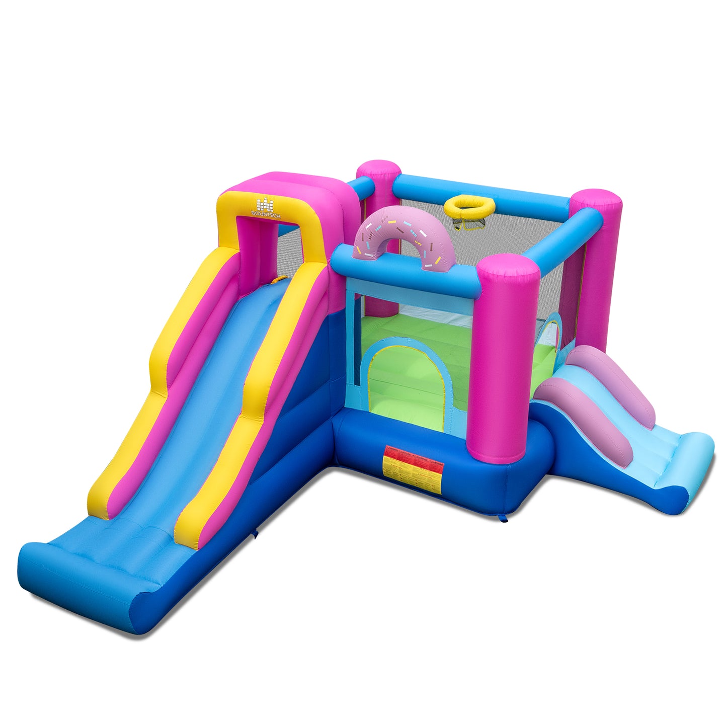 Inflatable Bounce House with Slides and Basketball Hoop (without Blower) Bounce House at Gallery Canada