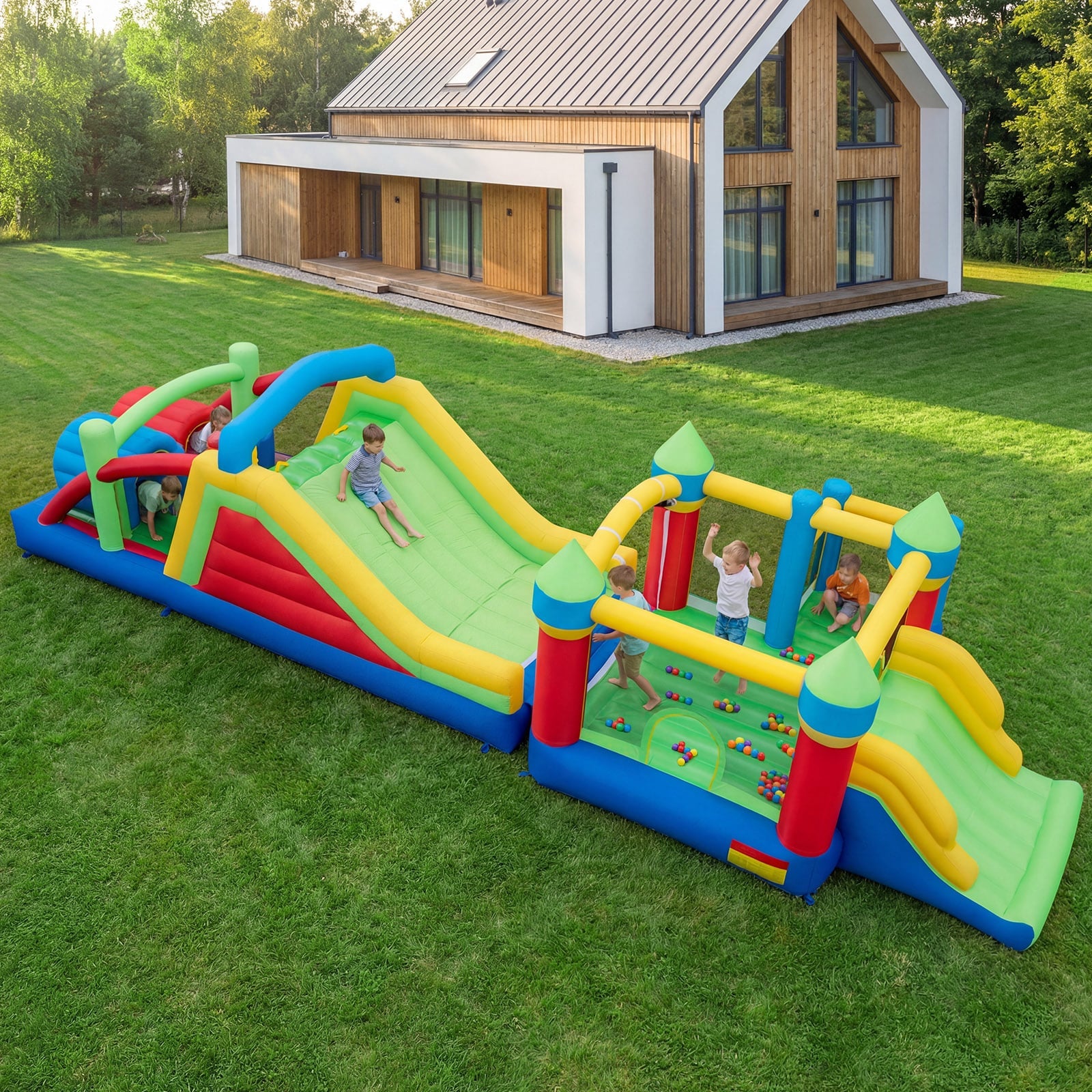 Inflatable Bounce House with 750W Blower Bounce House at Gallery Canada
