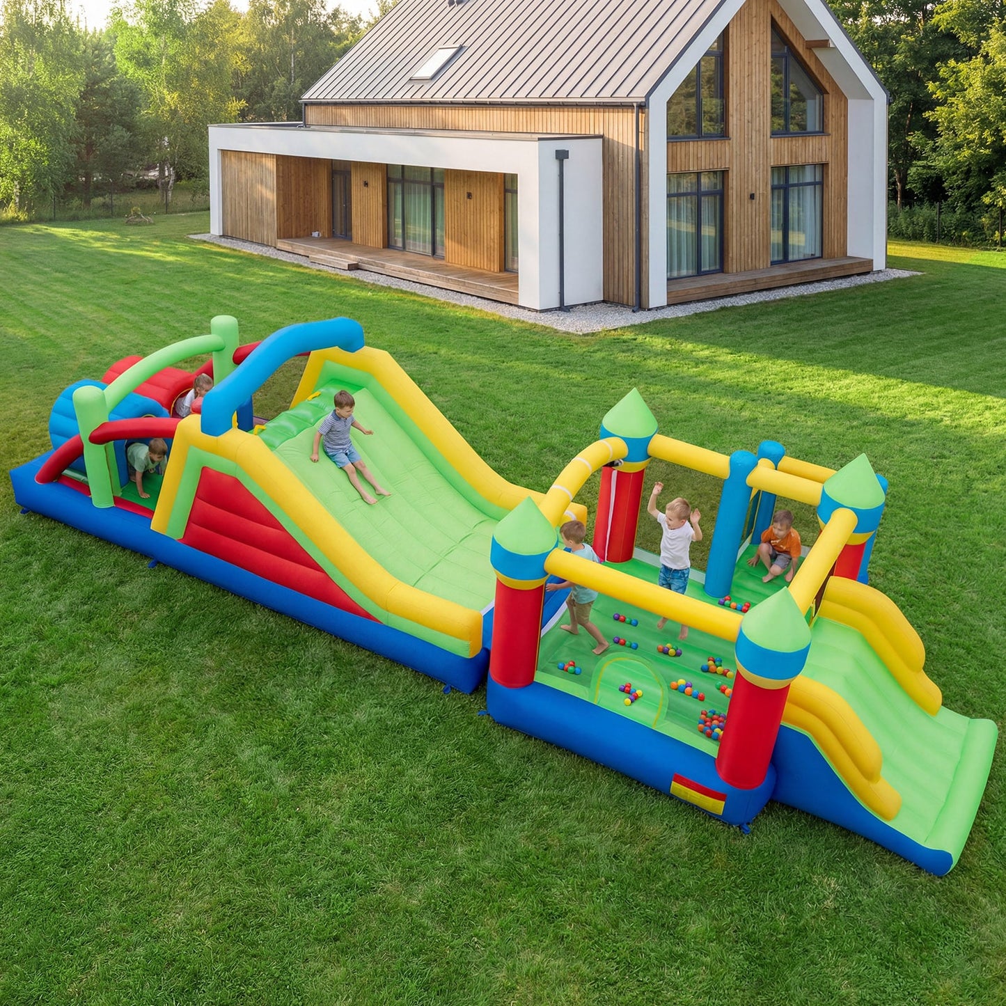 Inflatable Bounce House with 750W Blower Bounce House at Gallery Canada