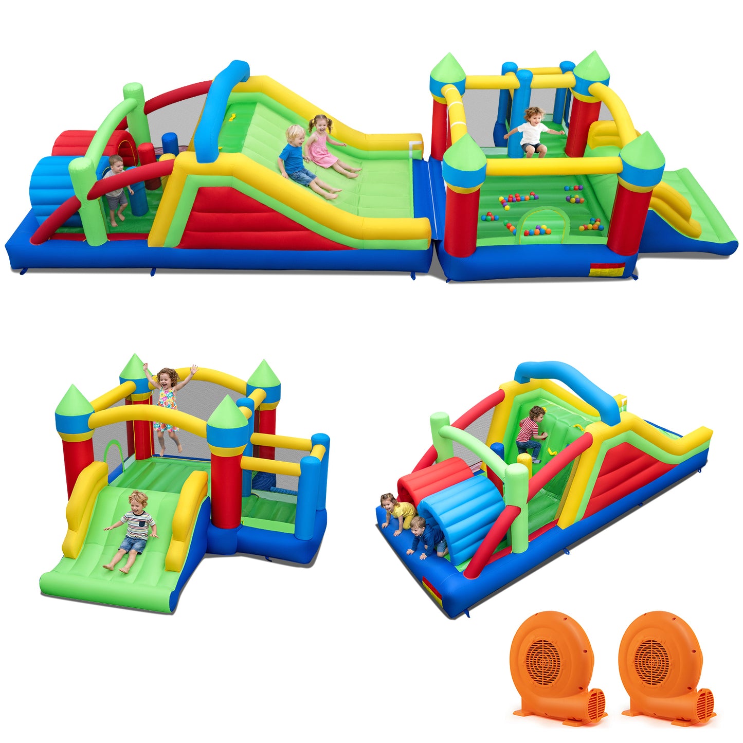 Inflatable Bounce House with 750W Blower Bounce House at Gallery Canada