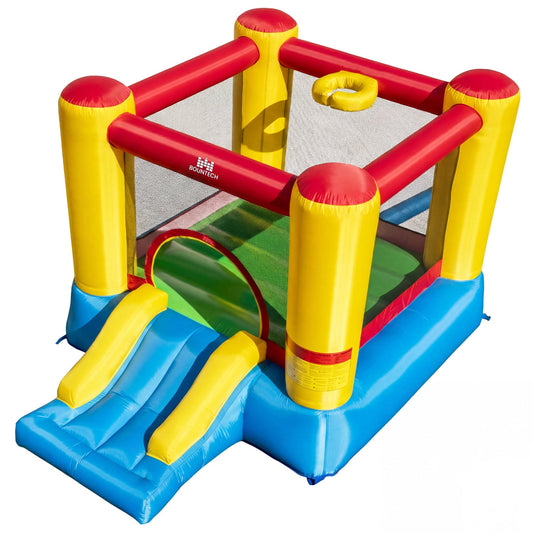 Inflatable Bounce House w/ Basketball Rim, 370W Blower Bounce House at Gallery Canada