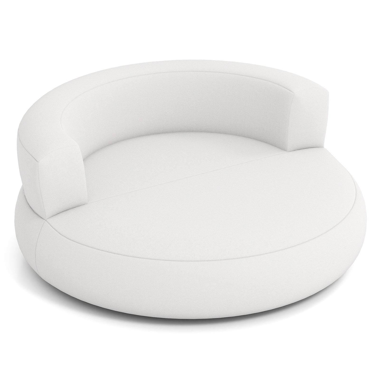 Inflatable Lounger Air Sofa with Detachable Cover, White Sofas & Loveseats White at Gallery Canada
