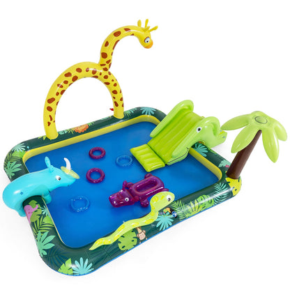 Inflatable Play Center With Slide, Giraffe, Sprinkle Inflatable Water Slides at Gallery Canada