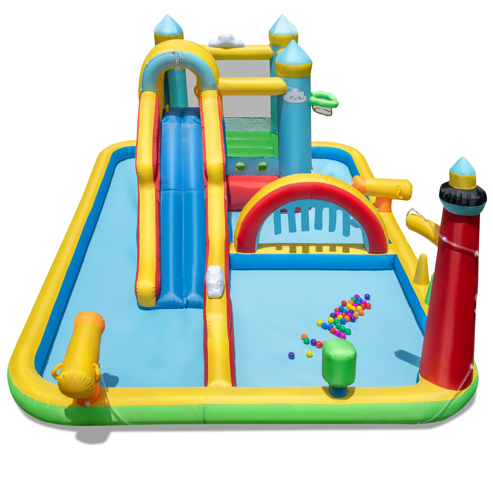 Inflatable Water Slide Giant Water Park with Long Slide Jumping Area Inflatable Water Slides at Gallery Canada