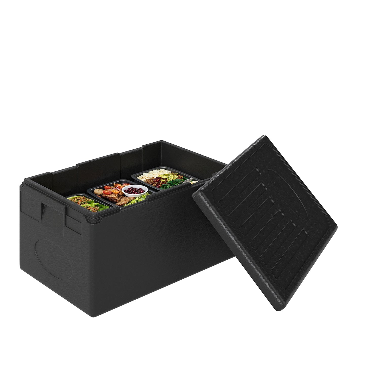 Insulated Food Pan Carrier 49 Qt Top Load Stackable Hot Box with Built-in Handles Kitchen Appliances at Gallery Canada