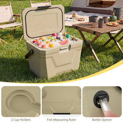 Insulated Portable Cooler Hard Shell Ice Chest, Coffee, Sand Coolers at Gallery Canada