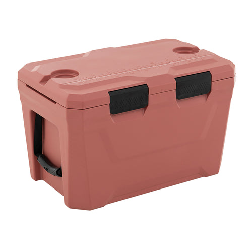 Insulated Portable Cooler Hard Shell Ice Chest, Pink