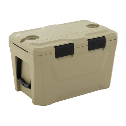 Insulated Hard Cooler, 2 Cup Holders, Sand Coffee Coolers at Gallery Canada