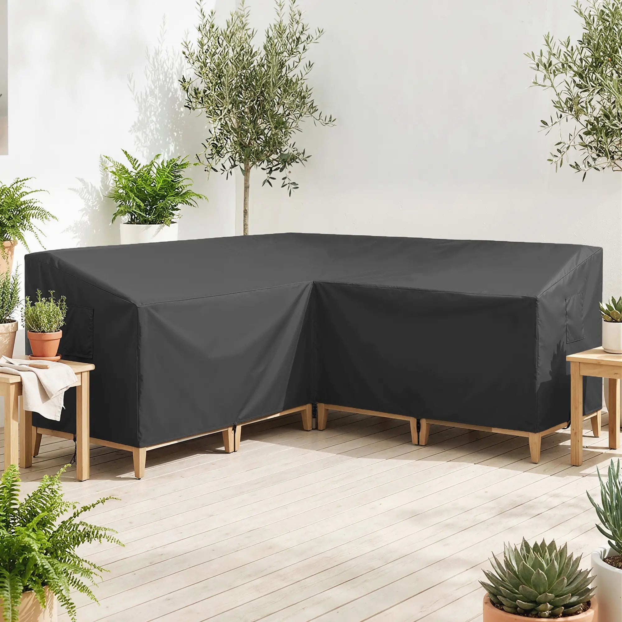 V-Shaped Patio Furniture Cover, Waterproof, 85