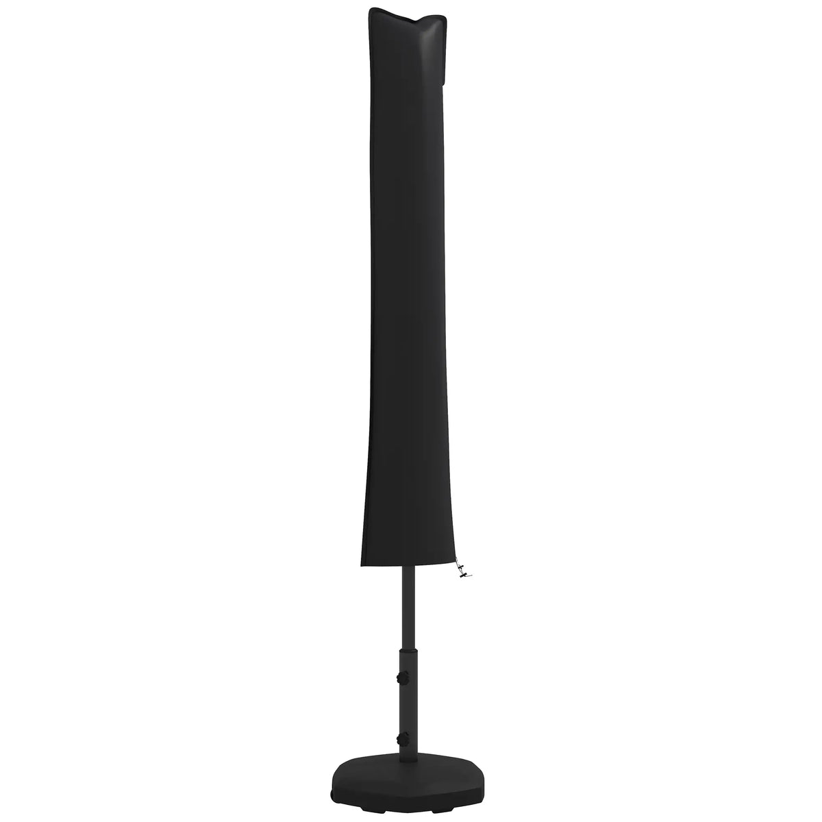 Parasol Cover, Patio Cantilever Umbrella, Black Umbrella Covers Black at Gallery Canada