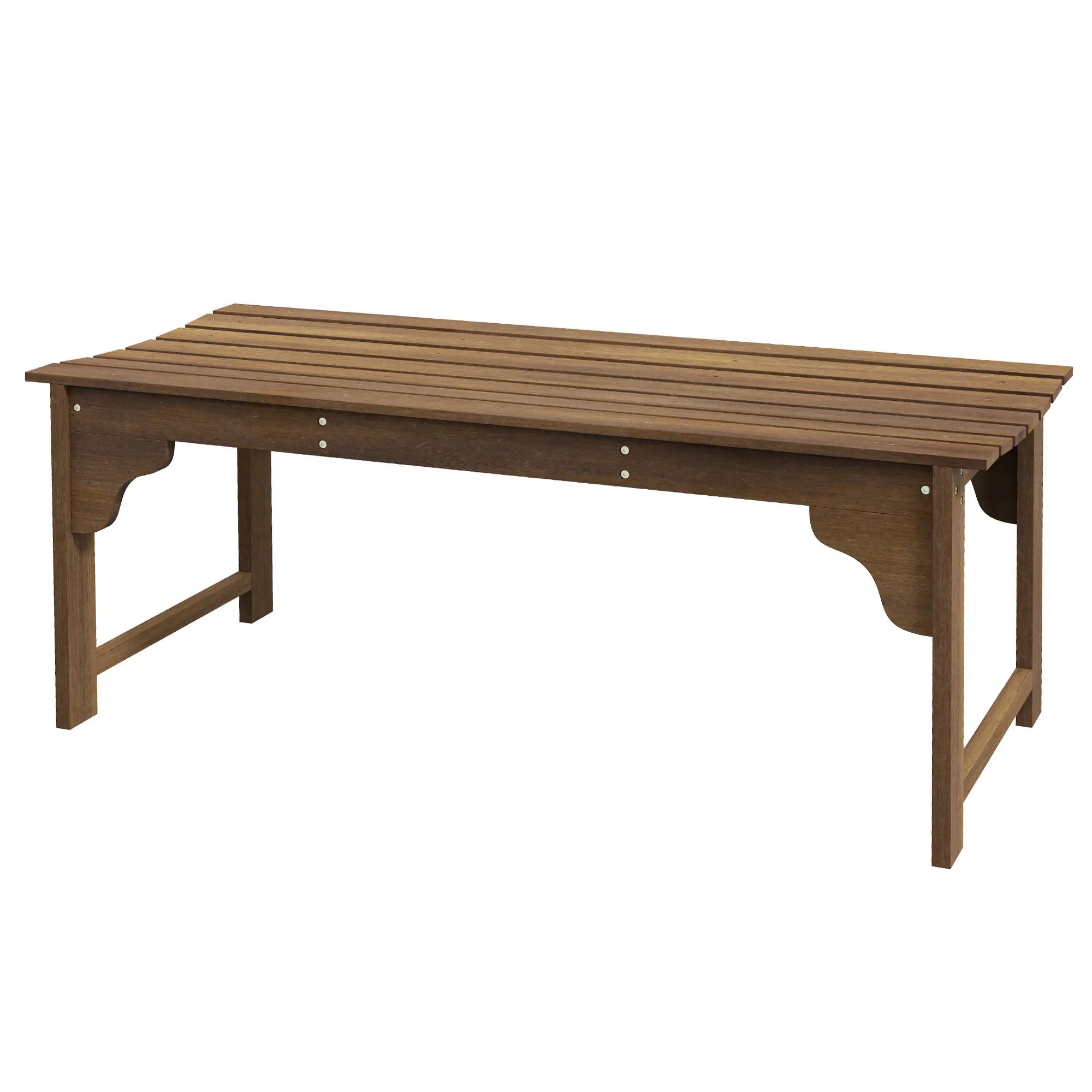 Wooden Garden Bench, Patio Double Park Bench, Teak Outdoor Benches Teak at Gallery Canada