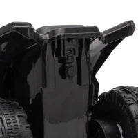 Quad pour enfants 6V, 4 roues, commande par bouton, 45 minutes, noir
