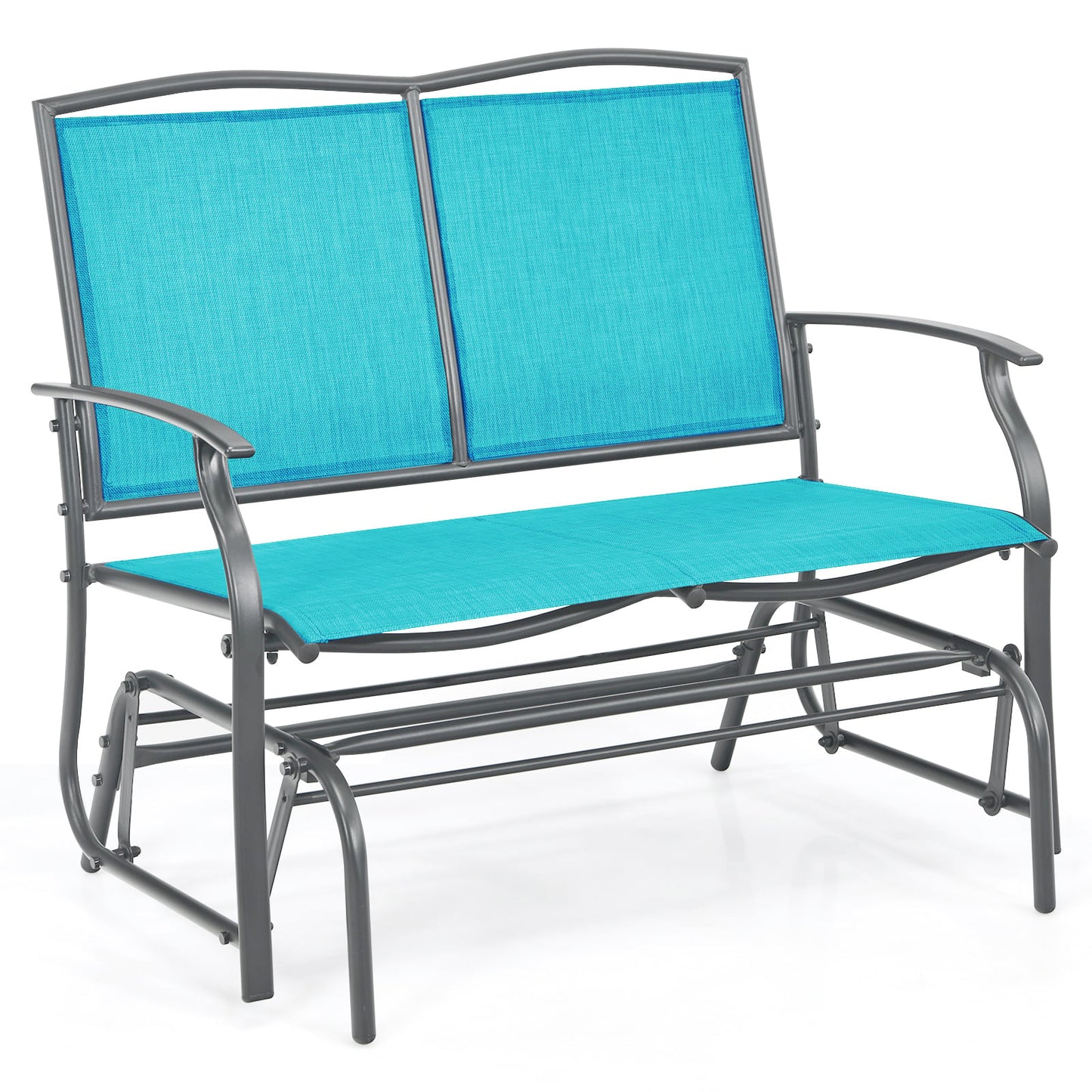 Iron Patio Rocking Chair, Turquoise Patio Rocking Chairs & Gliders Turquoise at Gallery Canada