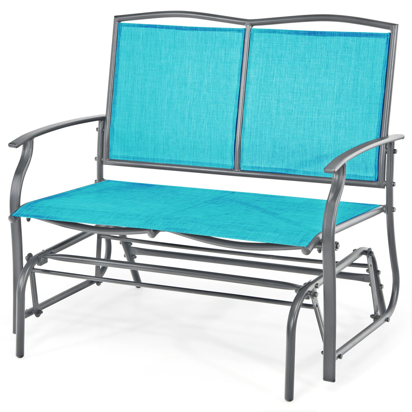Iron Patio Rocking Chair, Turquoise Patio Rocking Chairs & Gliders at Gallery Canada