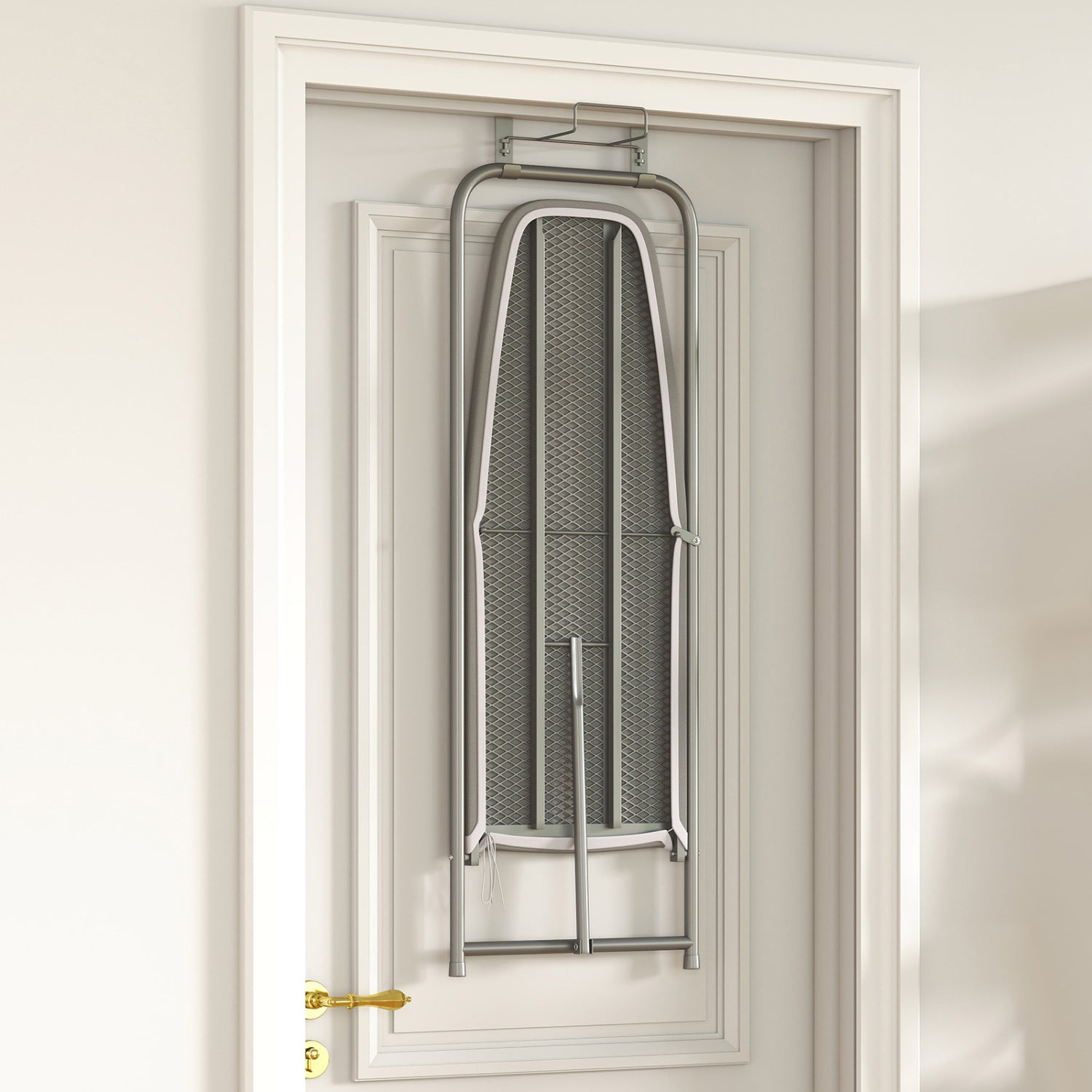 Space Saving Metal Hanging Ironing Board, Gray Dryers at Gallery Canada
