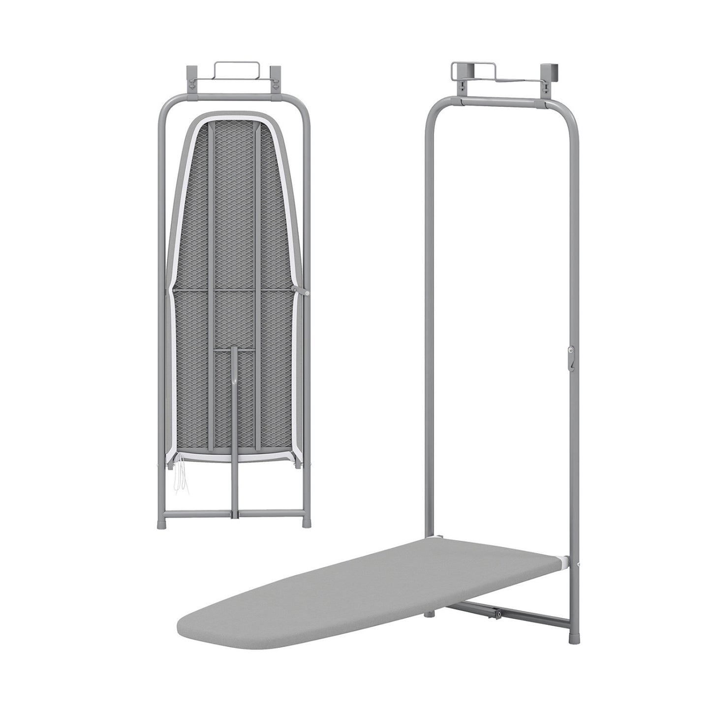 Space Saving Metal Hanging Ironing Board, Gray Dryers Gray at Gallery Canada