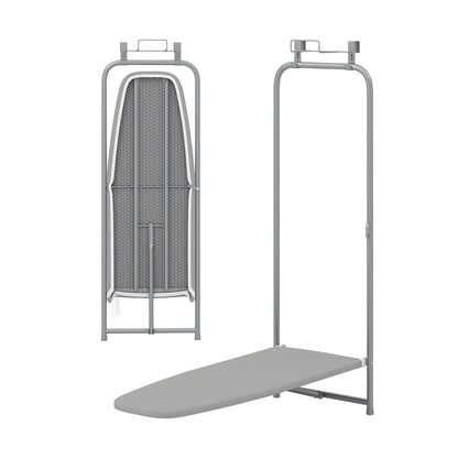 Space Saving Metal Hanging Ironing Board, Gray Dryers Gray at Gallery Canada