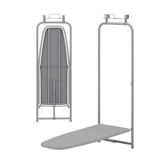 Space Saving Metal Hanging Ironing Board, Gray Dryers Gray at Gallery Canada