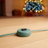 Sapin de Noël Frasier Grande Fir de 7,5 pieds, lumières LED, télécommande, minuterie