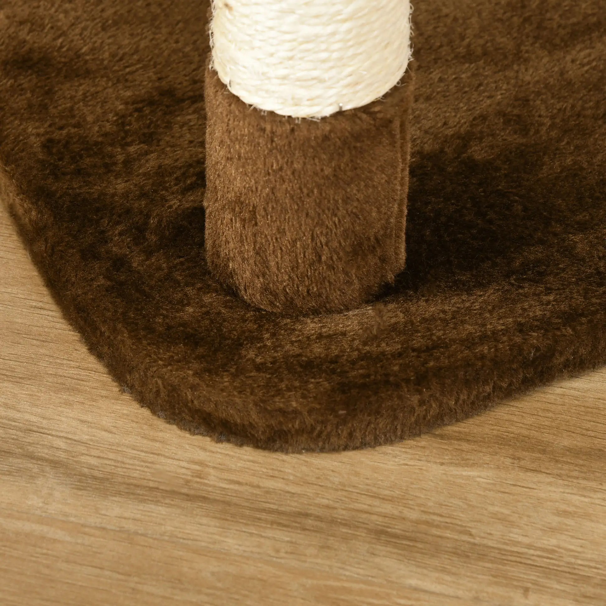 60" Cat Scratching Tree, Cat Bed Condo, Beige & Brown Cat Towers at Gallery Canada