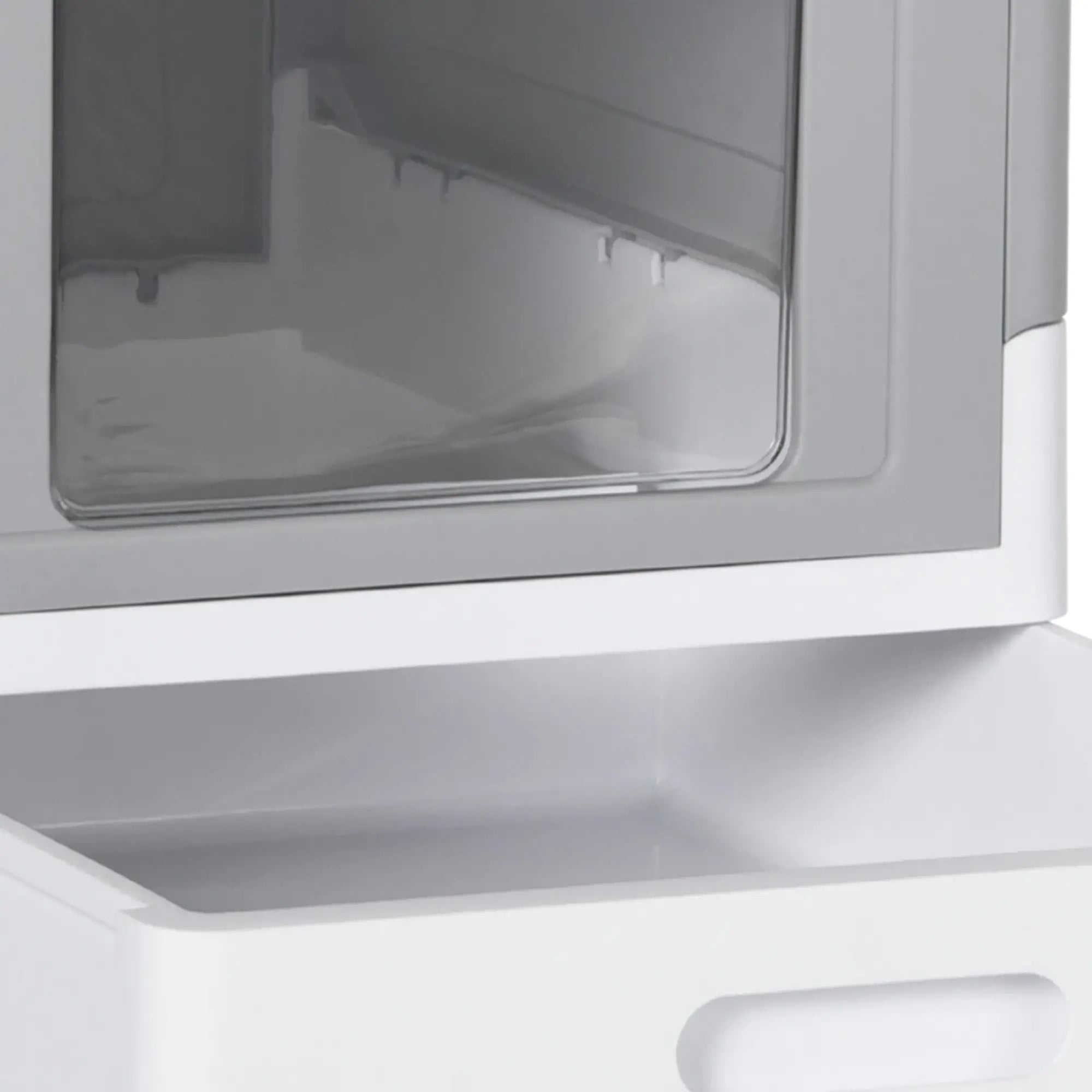 Top Entry Enclosed Kitty Litter Box with Scoop, Tray, Large, Grey Cat Litter Box Enclosures at Gallery Canada
