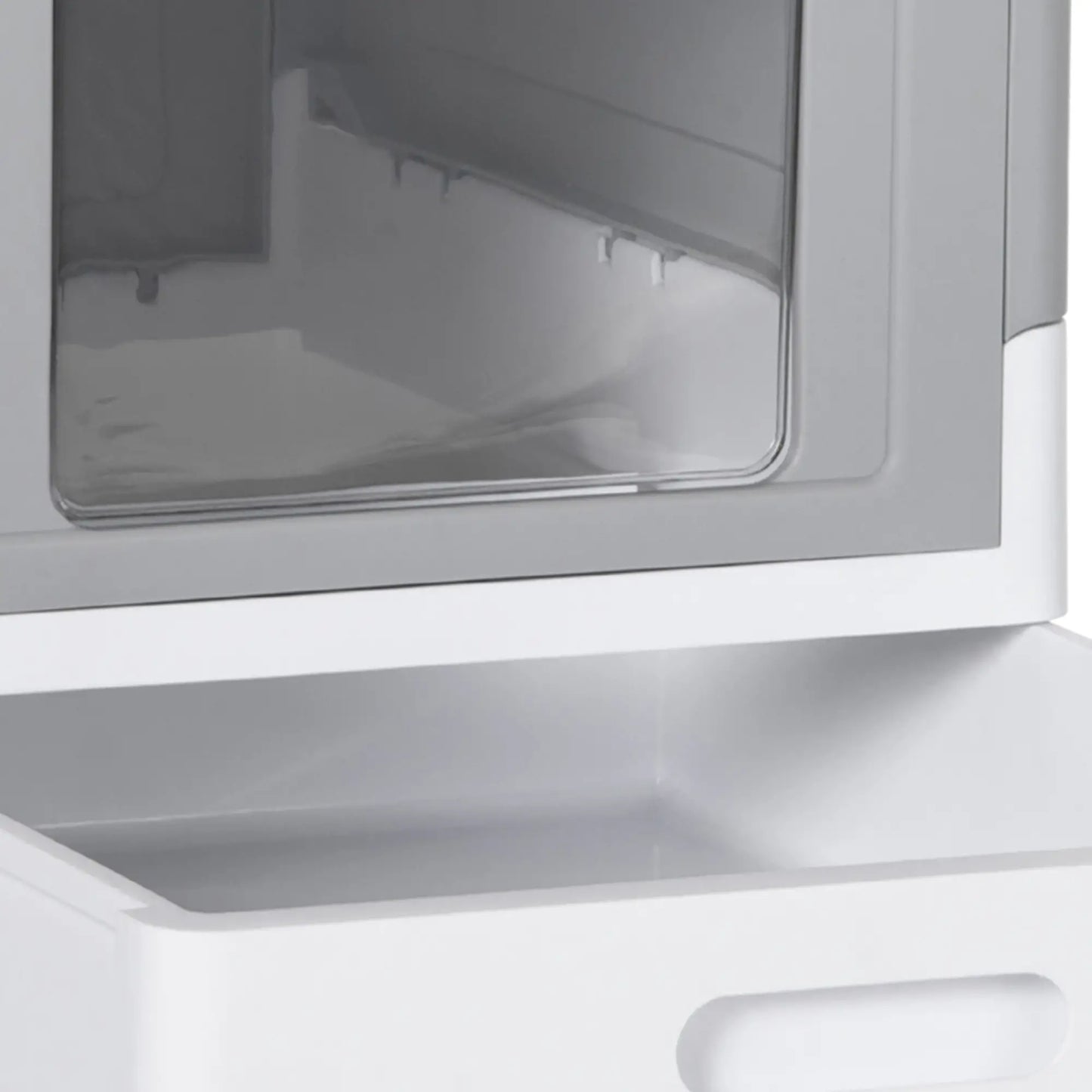 Top Entry Enclosed Kitty Litter Box with Scoop, Tray, Large, Grey Cat Litter Box Enclosures at Gallery Canada