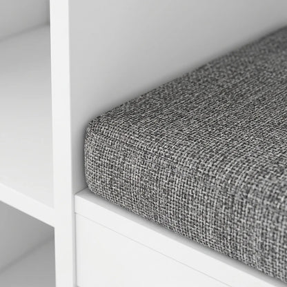 Kids Storage Shelf With Reading Nook, Toy Organizer, 3 Fabric Drawers, undefined Baby & Kids Storage at Gallery Canada