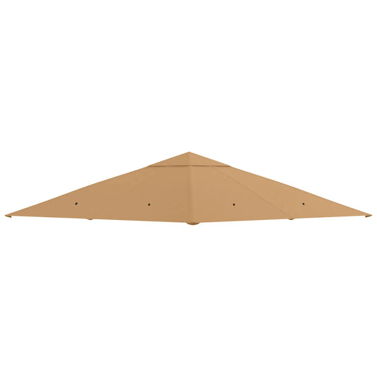 10' x 10' Gazebo Canopy Replacement, UV Protected, Beige Gazebo Canopy Replacement Beige at Gallery Canada