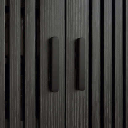 Double Door Shoe Storage, Open Shelves, 17 Pair Organizer, Black Shoe Storage Cabinets & Racks at Gallery Canada