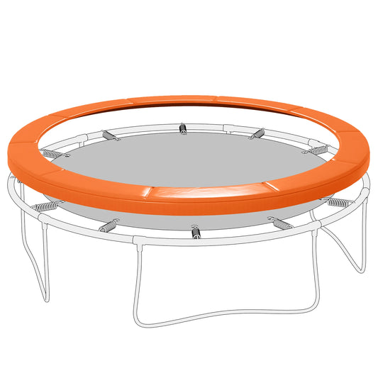 14ft Trampoline Replacement Pad, Jump Bounce Exercise, Light Orange Trampolines Orange at Gallery Canada