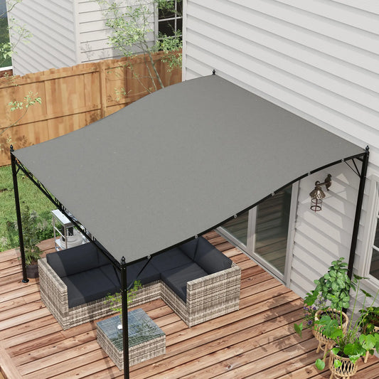 Canopy Replacement, Pergola Shade Cover, 10' x 10', Dark Grey Gazebo Canopy Replacement Dark Grey at Gallery Canada