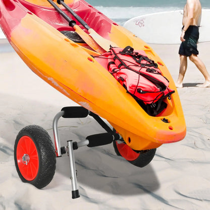 Kayak Cart Canoe Dolly, Aluminum Frame Folding Design, Paddleboard Trolley Kayak Carts at Gallery Canada