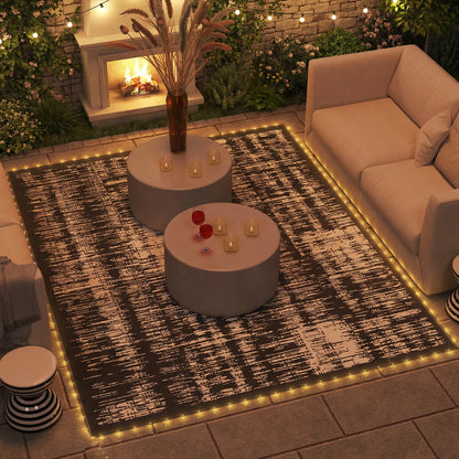 Waterproof Outdoor Camping Rug With LED Lights, 12' x 9' Outdoor Reversible Rugs at Gallery Canada