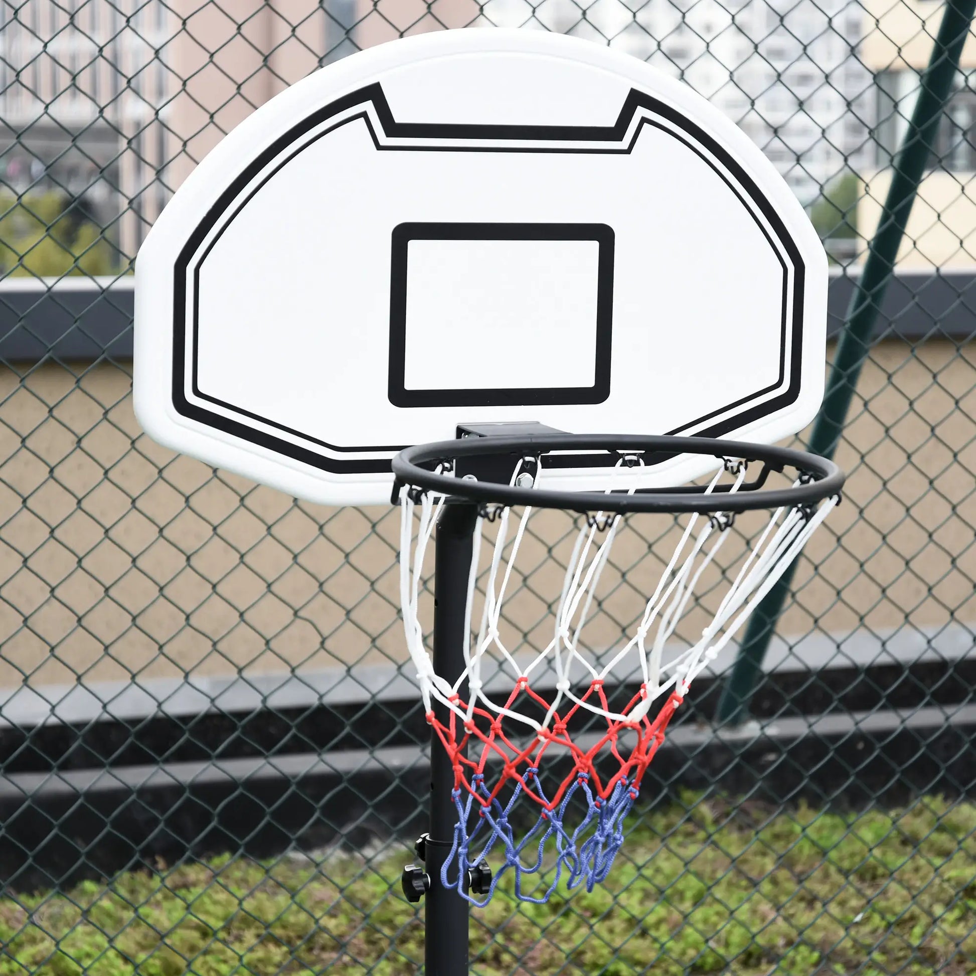 51"-64" Height Adjustable Basketball System, Portable with Wheels Basketball at Gallery Canada