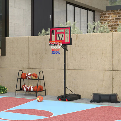 Kids Basketball Hoop, 6.6-8.5ft Adjustable Height, Indoor Outdoor, for 6+ Years Basketball at Gallery Canada