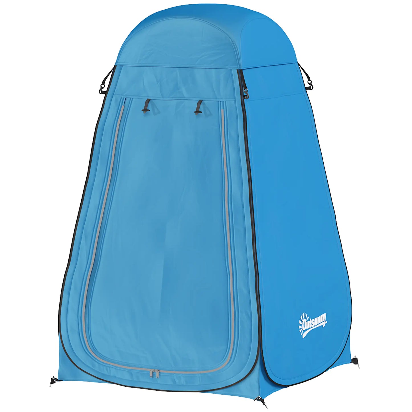 Pop Up Shower Tent, Portable Privacy Room, Blue Camping Tents Blue at Gallery Canada