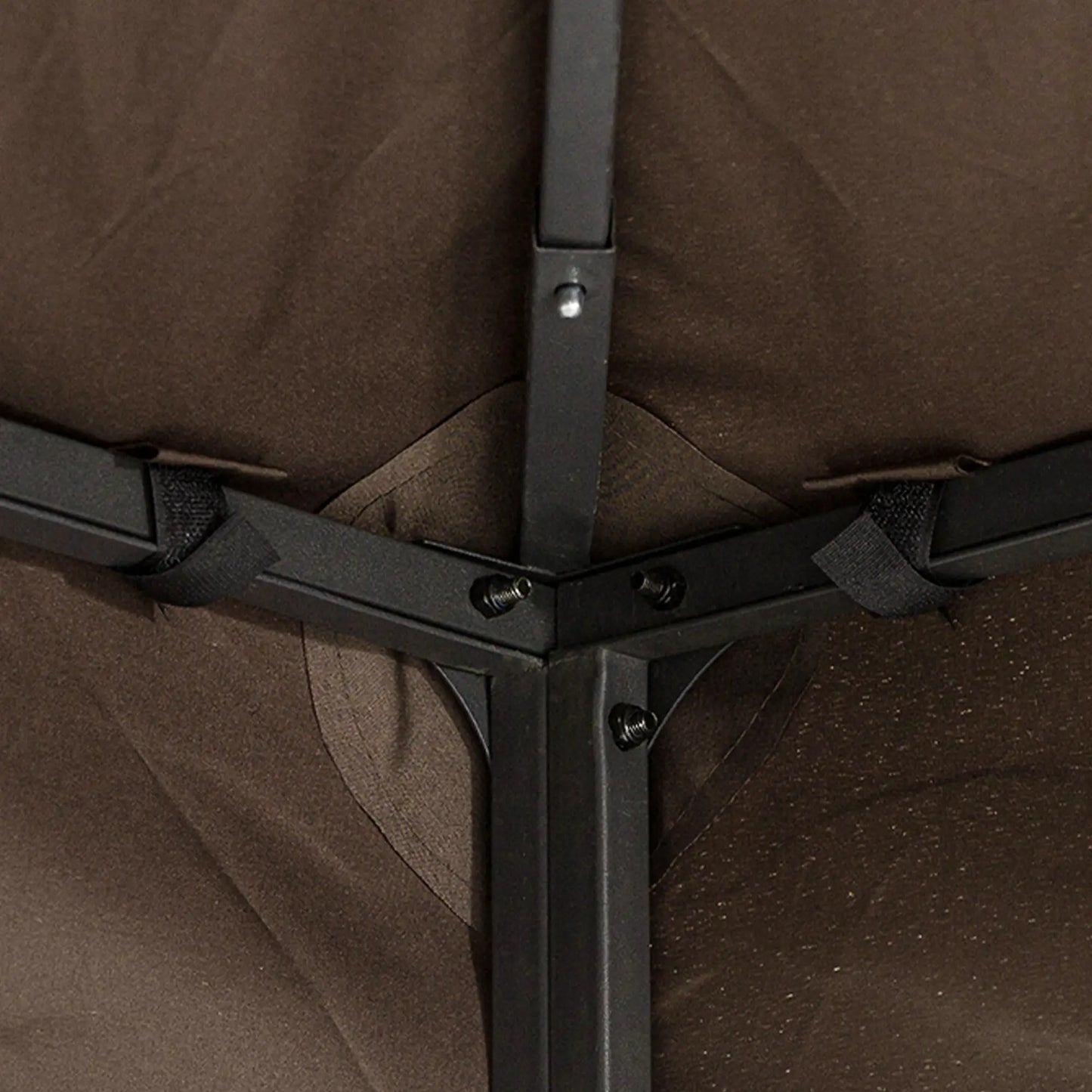 13' x 10' Gazebo Replacement Canopy, 2 Tier Roof, Brown Gazebo Canopy Replacement at Gallery Canada