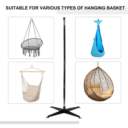 Hanging Hammock Chair Stand, Steel Heavy Duty, Indoor Outdoor Hammock Stands at Gallery Canada