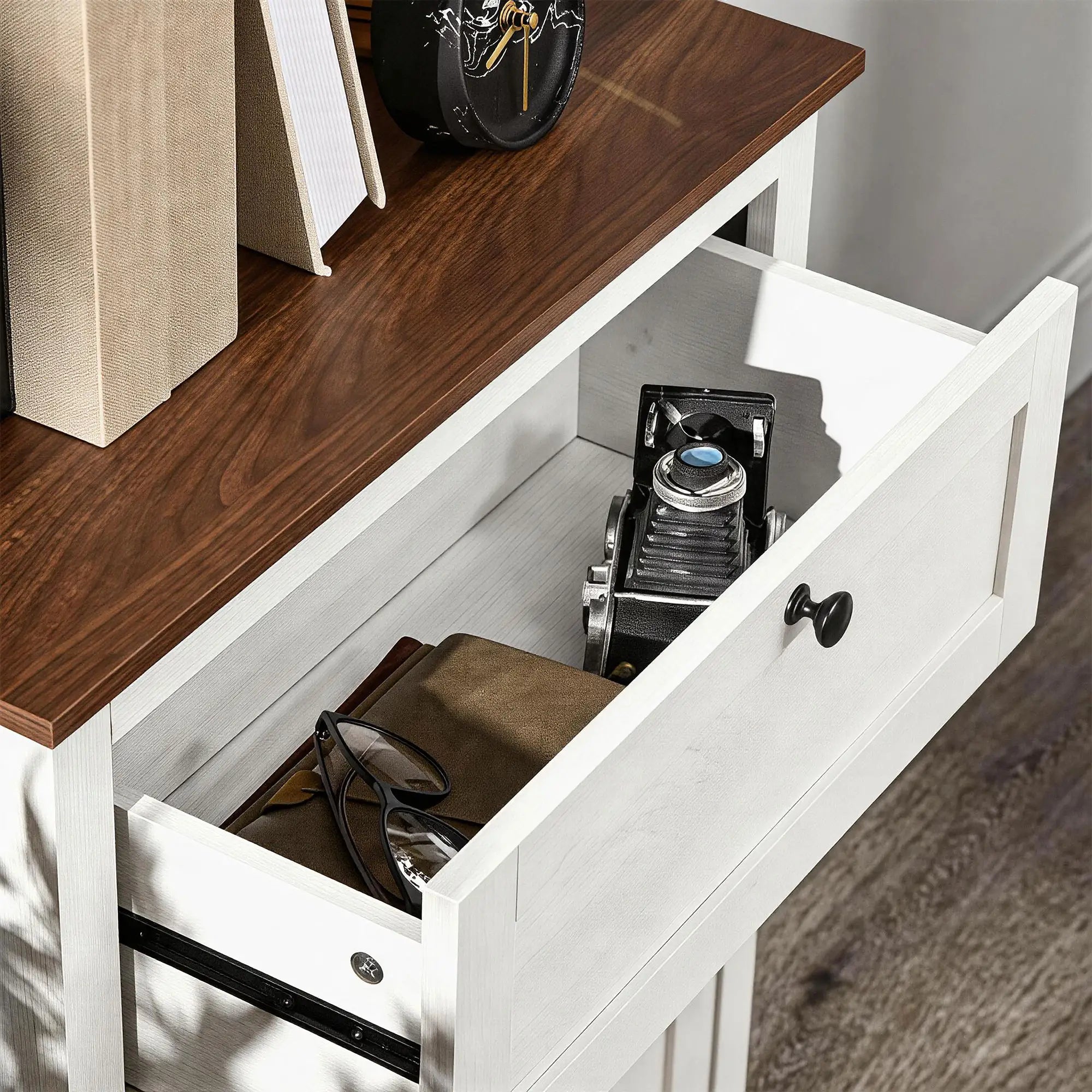 Farmhouse Sideboard Cabinet, Kitchen Living Room Storage, 23.6