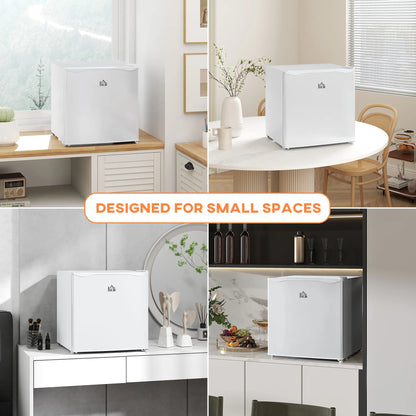 1.1 Cu. Ft. Mini Freezer, Compact Upright, Reversible Door, White Small Kitchen Appliances at Gallery Canada