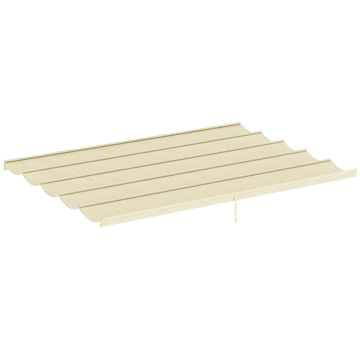 8.5' X 11.5' Retractable Pergola Canopy Replacement, Cream Gazebo Canopy Replacement Cream at Gallery Canada