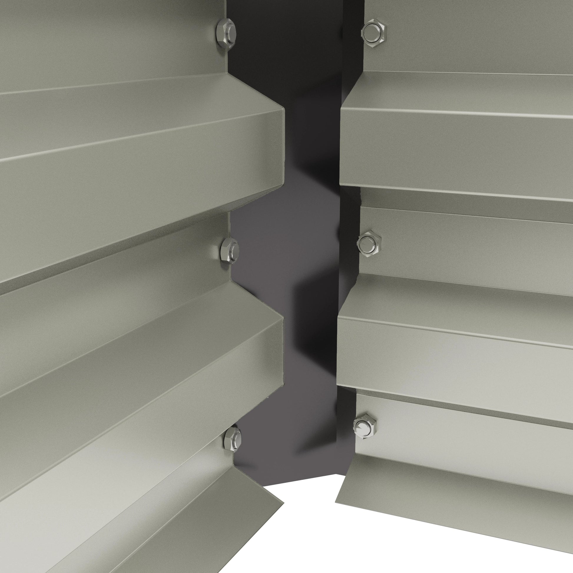 Galvanized Raised Garden Beds, Outdoor Planter Box, Set of 2, Dark Grey Galvanized Planter Boxes at Gallery Canada