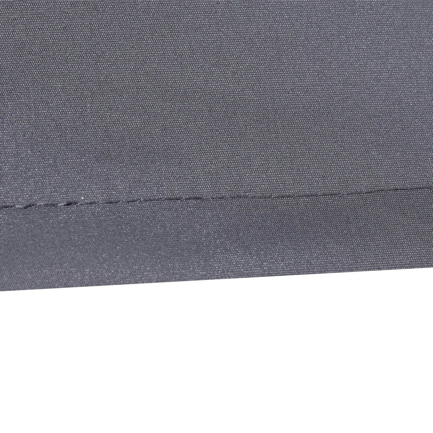 11' x 8' Outdoor Canopy, Retractable Awning, UV Protection, Grey Awning Fabric Replacement at Gallery Canada